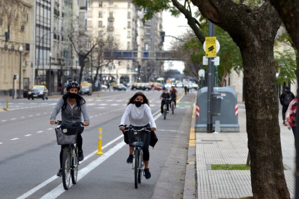 La bicicleta fue el único medio de transporte en aumentar la movilidad en 2020