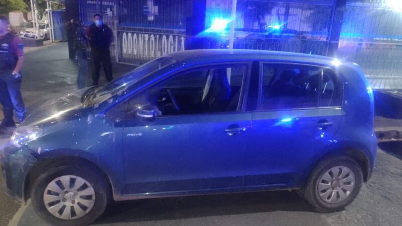 Detienen a un delincuente tras persecución y robo de un vehículo en provincia