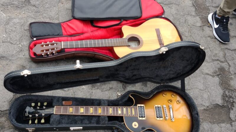 La policía pudo recuperar valiosos instrumentos musicales, 2 detenidos