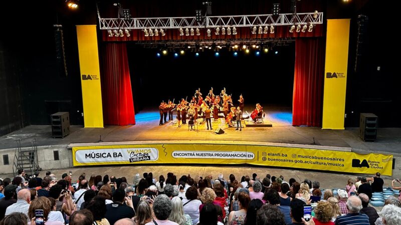 Arranca el Festival de Verano en la Ciudad de Buenos Aires