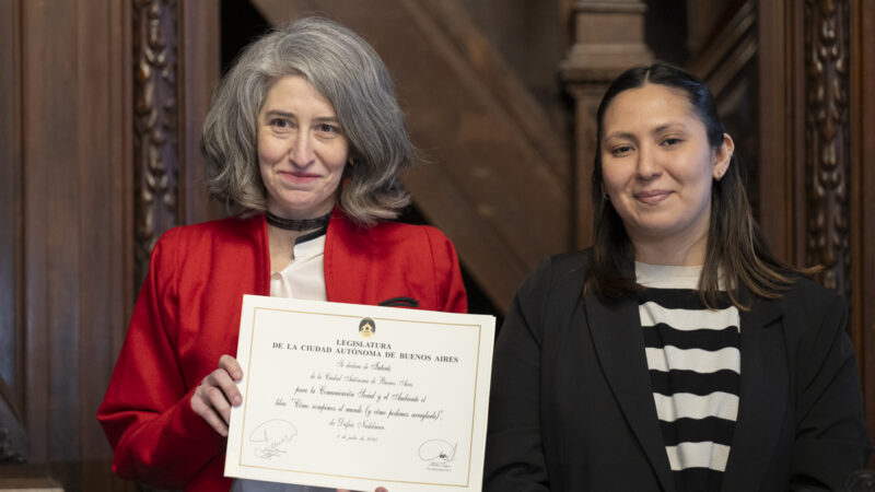 La Legislatura porteña distinguió a tres libros que invitan a la reflexión colectiva