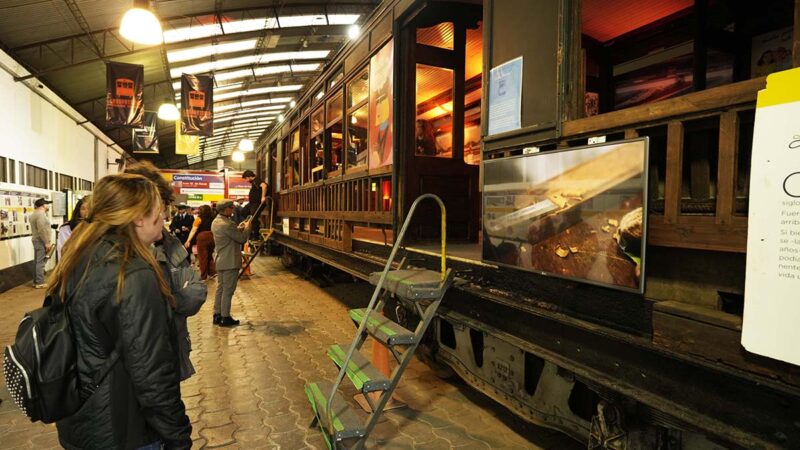 Miles de personas recorrieron el Museo del Subte en una edición record