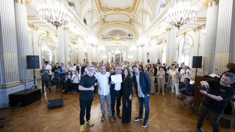 Gabriel Rolón fue declarado Personalidad Destacada de la Cultura