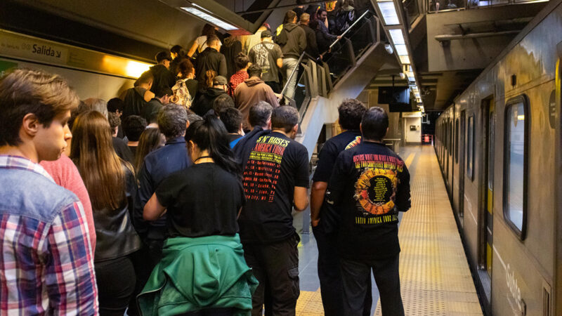 El subte extiende su horario por el partido de River y el recital de My Chemical Romance