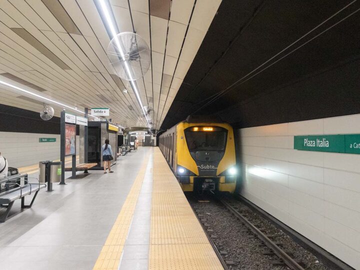 Reabrió Plaza Italia tras una renovación integral en la Línea D