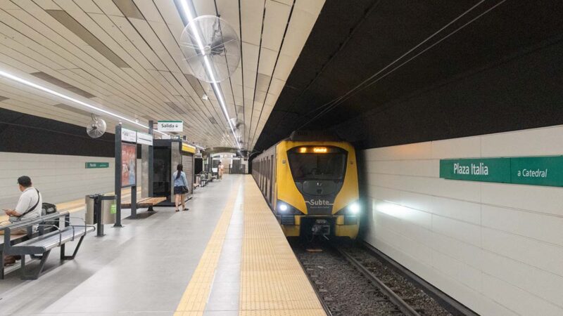 Reabrió Plaza Italia tras una renovación integral en la Línea D