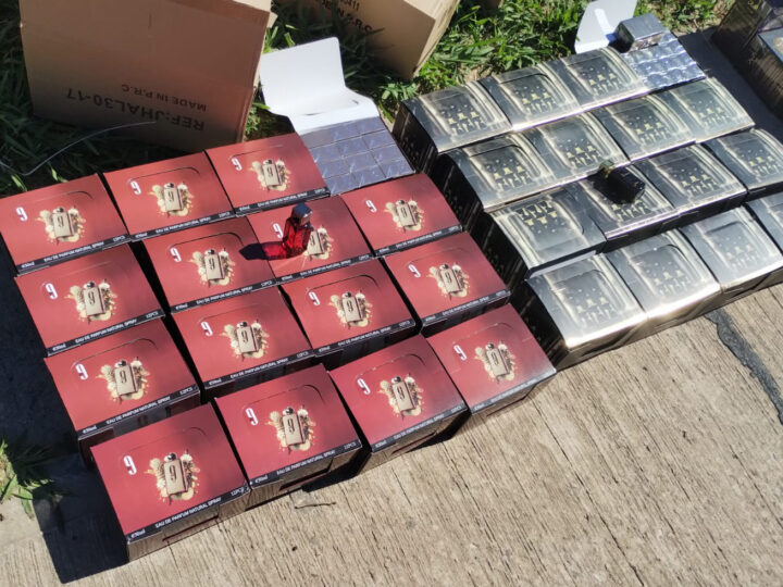 Casi 2000 fragancias incautadas en un operativo contra el contrabando