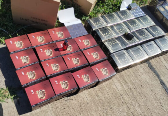 Casi 2000 fragancias incautadas en un operativo contra el contrabando