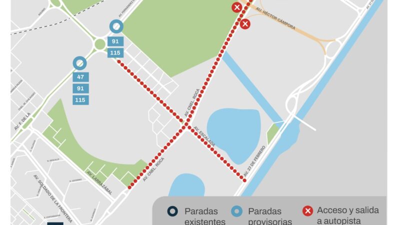 El TC 2000 transforma la Av. Coronel Roca en pista de carrera