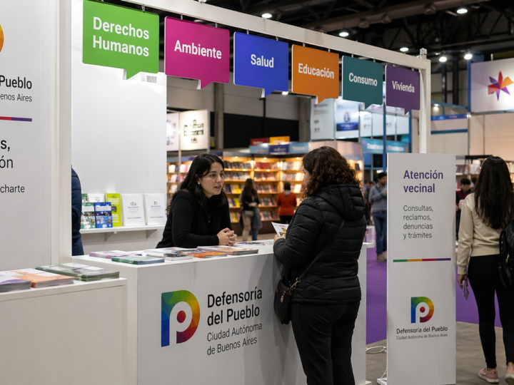 La Defensoría desembarca en la 50ª Edición de la Feria del Libro