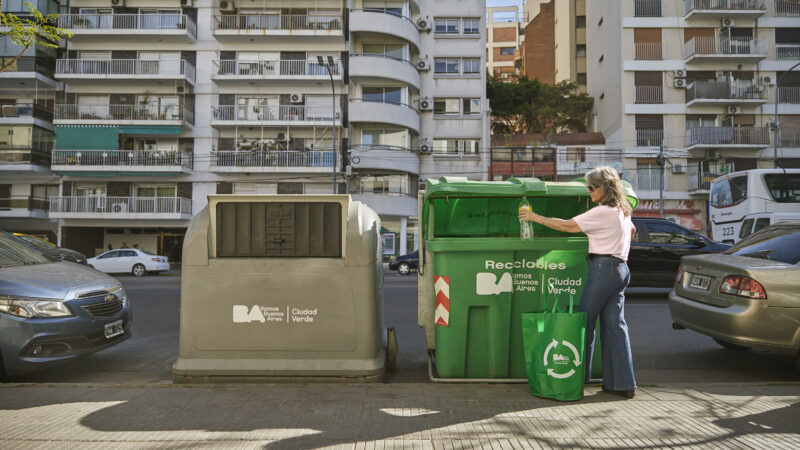 El Gobierno Porteño refuerza el pedido para separar residuos y respetar horarios