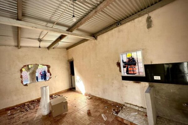 Tras “Tormenta Negra”, la Ciudad demolió una obra ilegal en la Villa 31