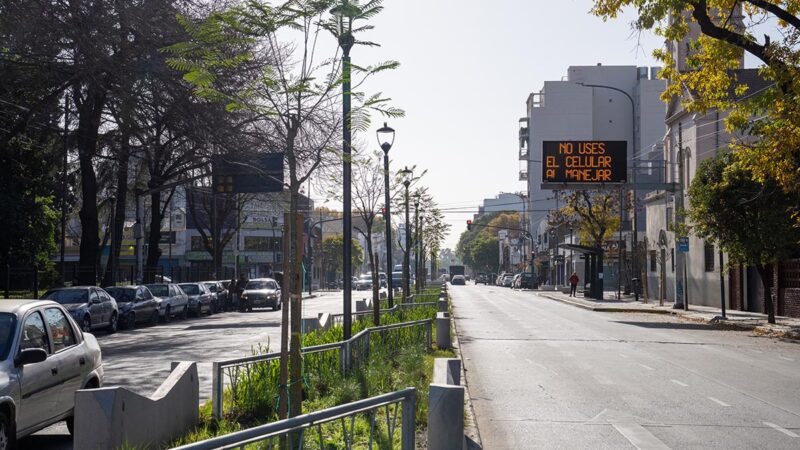 Villa Riachuelo suma una avenida más segura y moderna