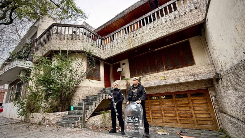 Recuperaron la propiedad número 901 tomada ilegalmente en el barrio de Floresta