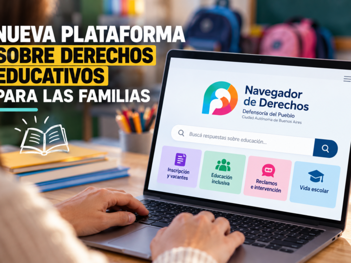 La Defensoría lanzó una guía para las familias de la Ciudad