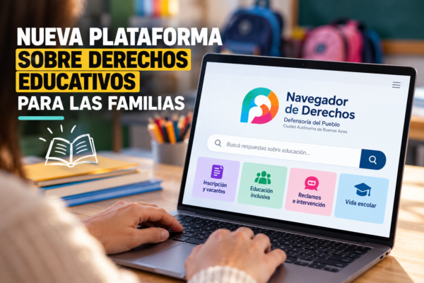 La Defensoría lanzó una guía para las familias de la Ciudad