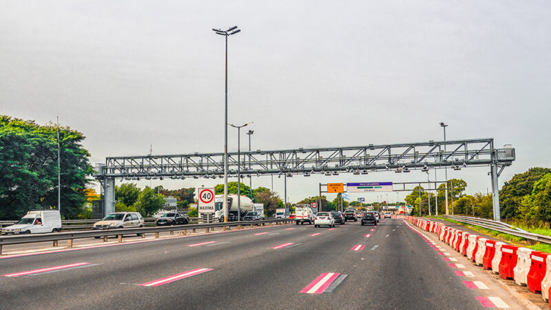 Las autopistas porteñas ya funcionan 100% sin barreras